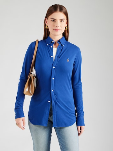 Polo Ralph Lauren Blouse in Blauw: voorkant