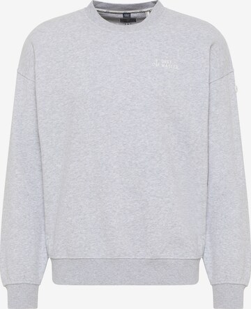 DreiMaster Maritim Sweatshirt in Grijs: voorkant