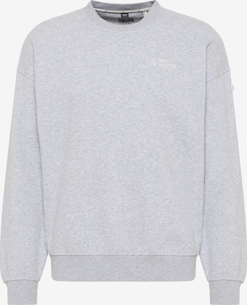 Sweat-shirt DreiMaster Maritim en gris : devant