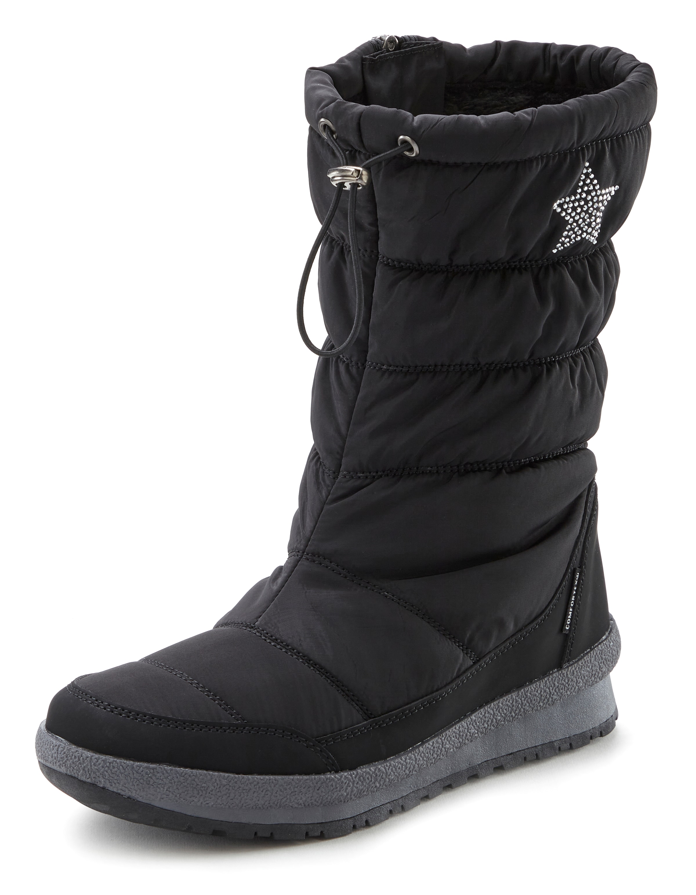 LASCANA Snowboots in Schwarz: Vorderseite