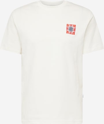 SELECTED HOMME T-Shirt 'TATE' in Beige: predná strana