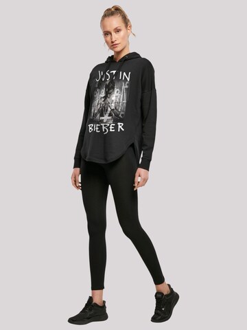F4NT4STIC Sweatshirt 'Justin Bieber Purpose ' in Zwart