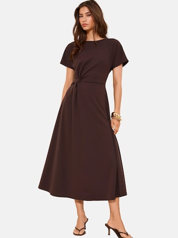 Abito di Lipsy in marrone: frontale