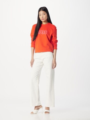 BOSS Orange Sweatshirt 'Ela' in Oranje