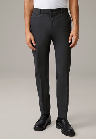 STRELLSON Slimfit Chino 'Tius' in Zwart: voorkant