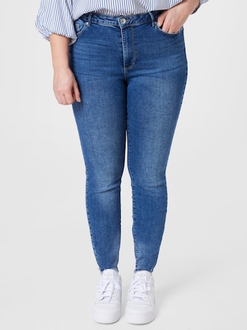 Skinny Jeans 'SOPHIA' de la Vero Moda Curve pe albastru: față