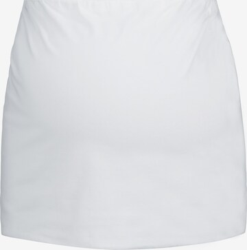 T-shirt Ulla Popken en blanc : devant