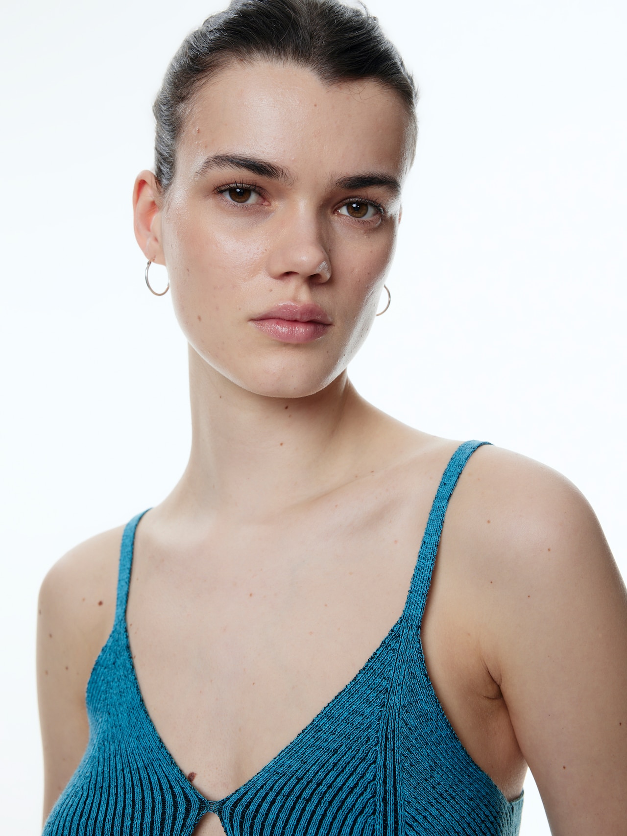 EDITED Producten Top 'Levinia' Blauw