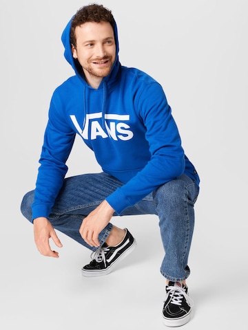 VANS Regular Fit Sweatshirt 'Classic II' in Blau