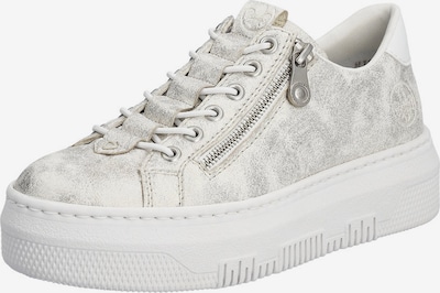 Rieker Platform trainers in Silver / White, Item view