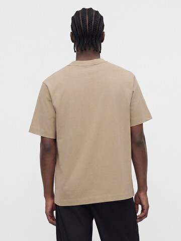 T-Shirt Abercrombie & Fitch en marron