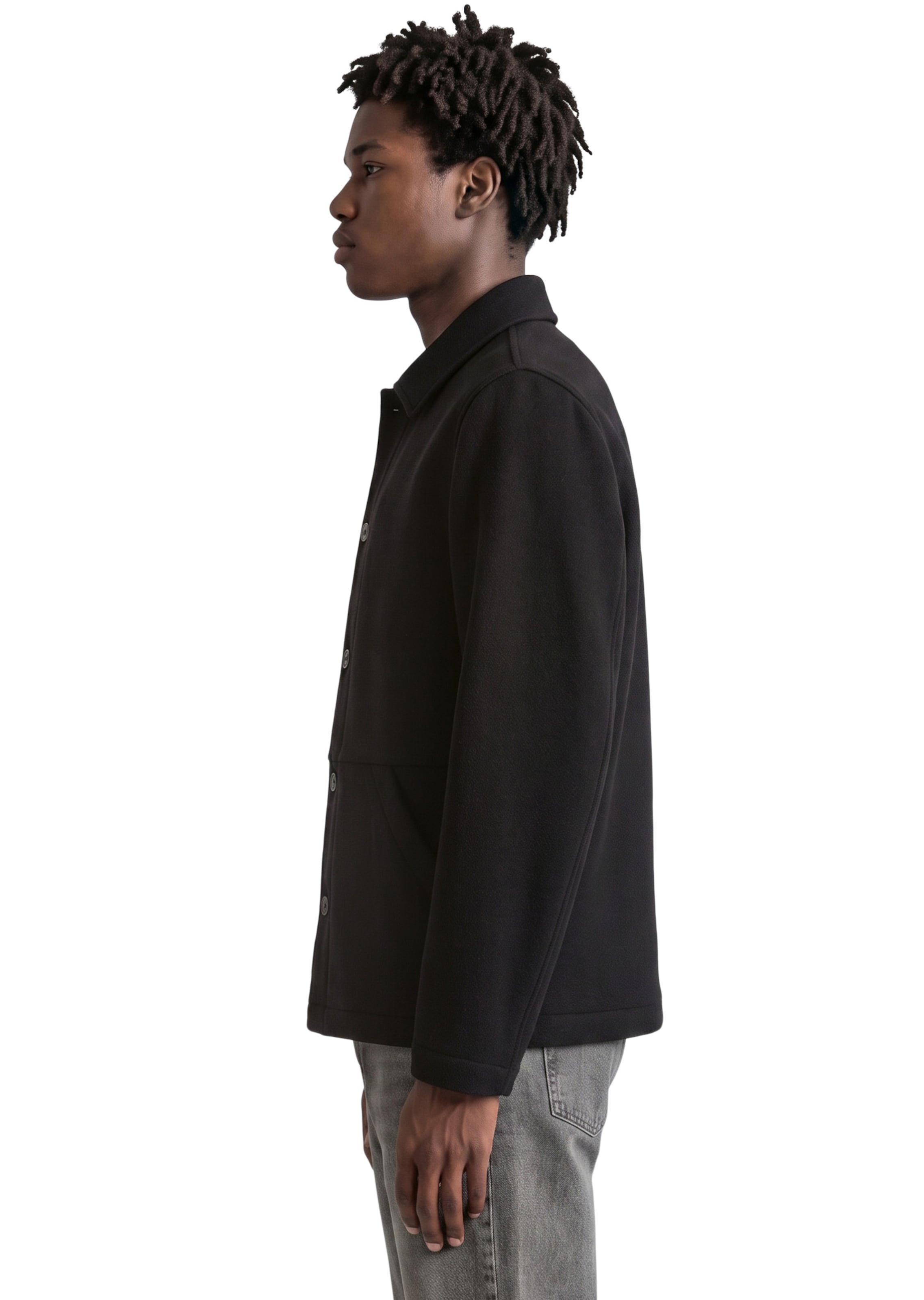 Marc O'Polo DENIM Jacke in Schwarz: Seite
