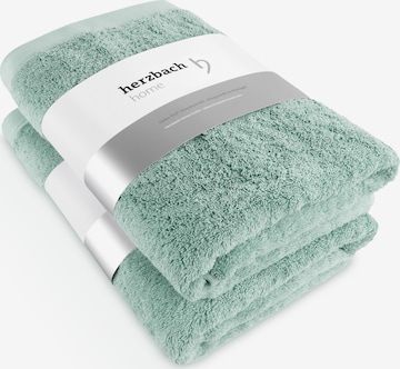 Set 'Pura' Herzbach home en vert : devant