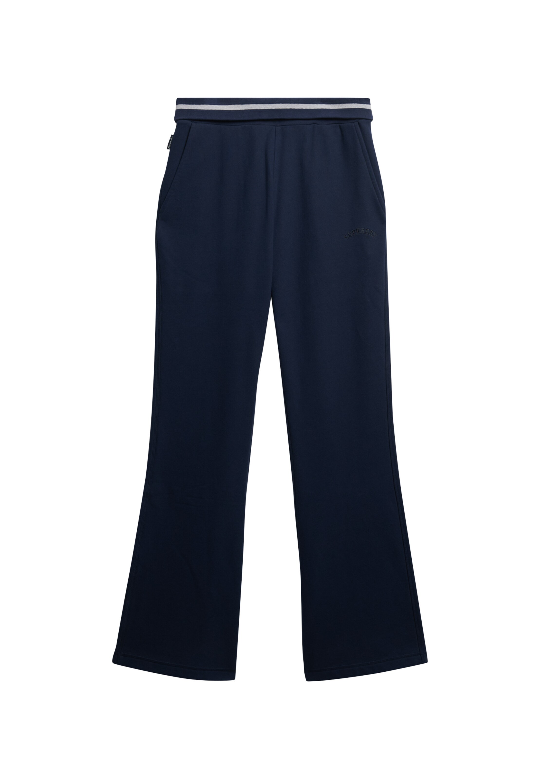 Superdry Pants 'Athletic Essentials' in Blue: front