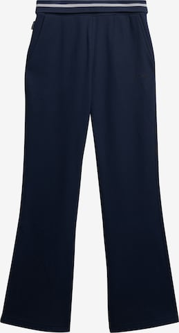 Superdry Broek 'Athletic Essentials' in Blauw: voorkant
