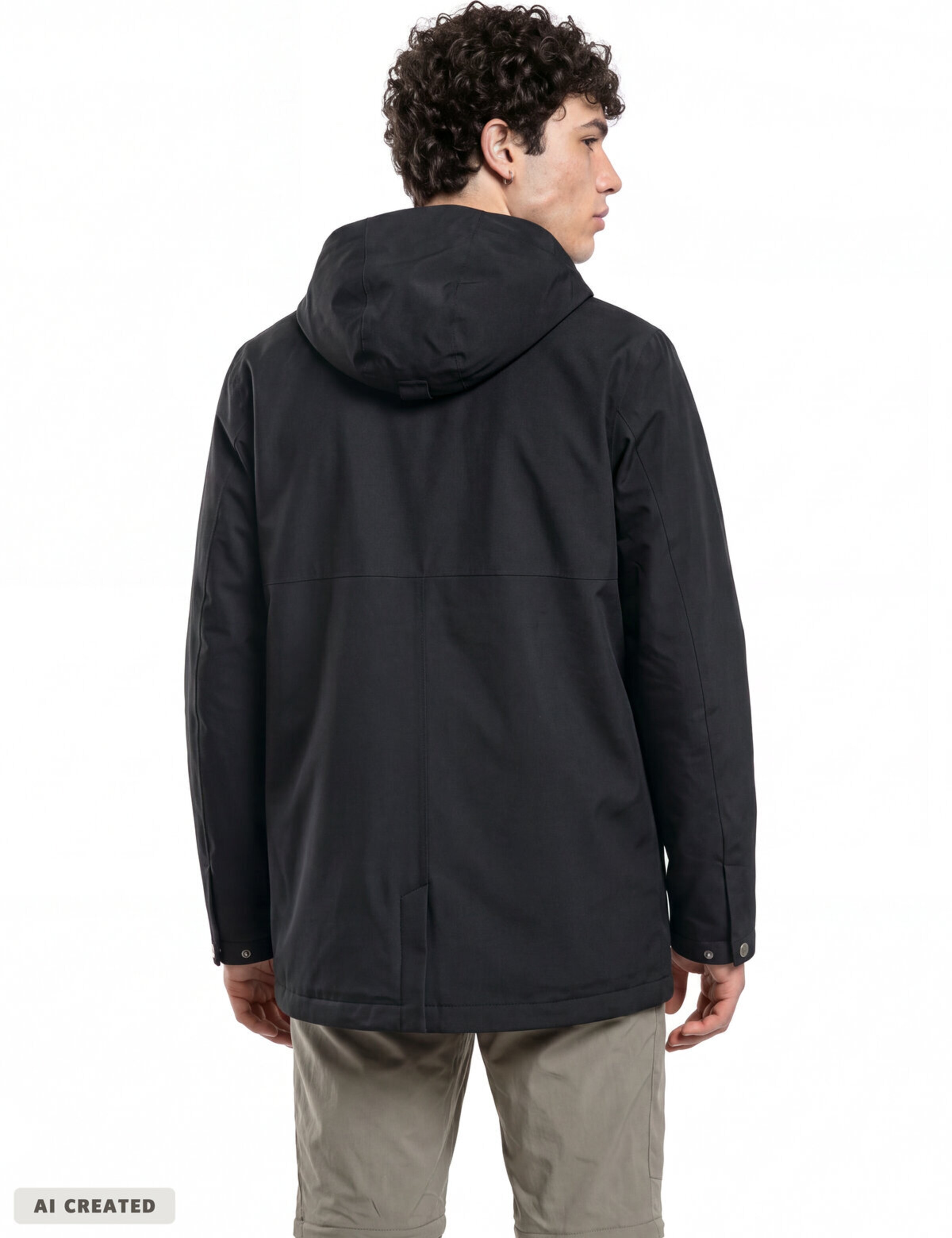 VAUDE Winter parka in Black