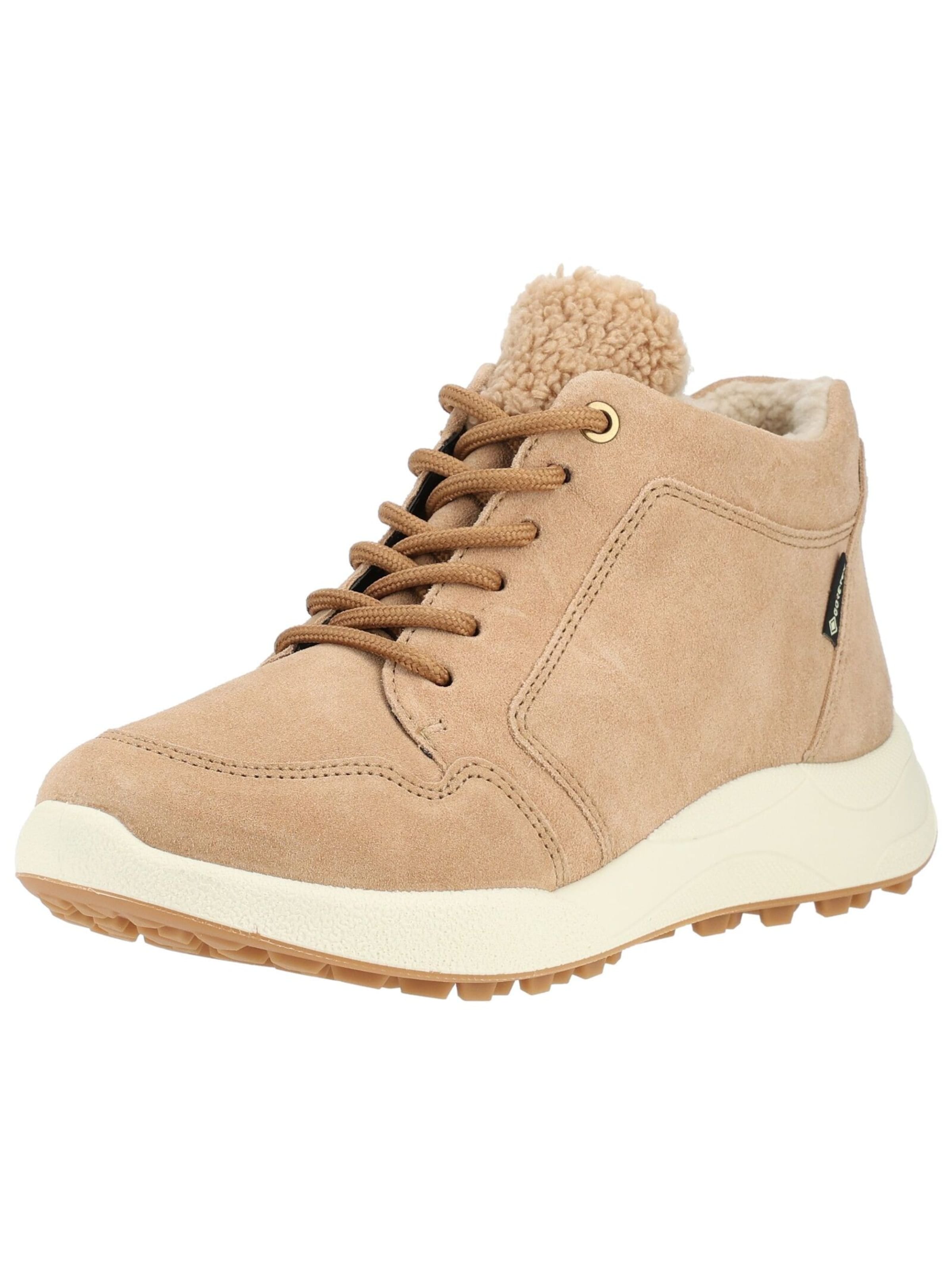 Stivaletto stringato di ARA in beige: frontale