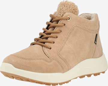 Bottines à lacets ARA en beige : devant
