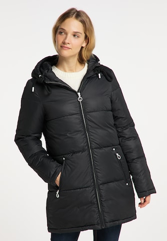 DreiMaster Maritim Winter Jacket in Black: front