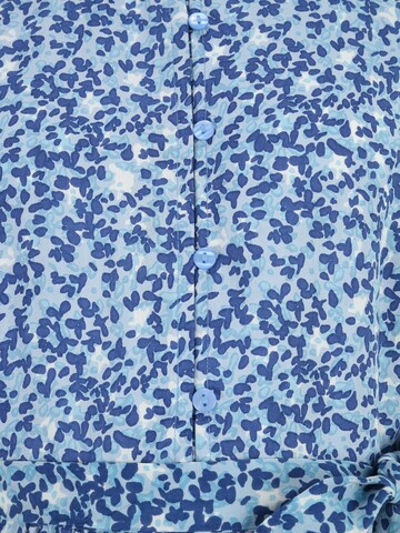 Robe-chemise 'Deelia' Mamalicious Curve en bleu