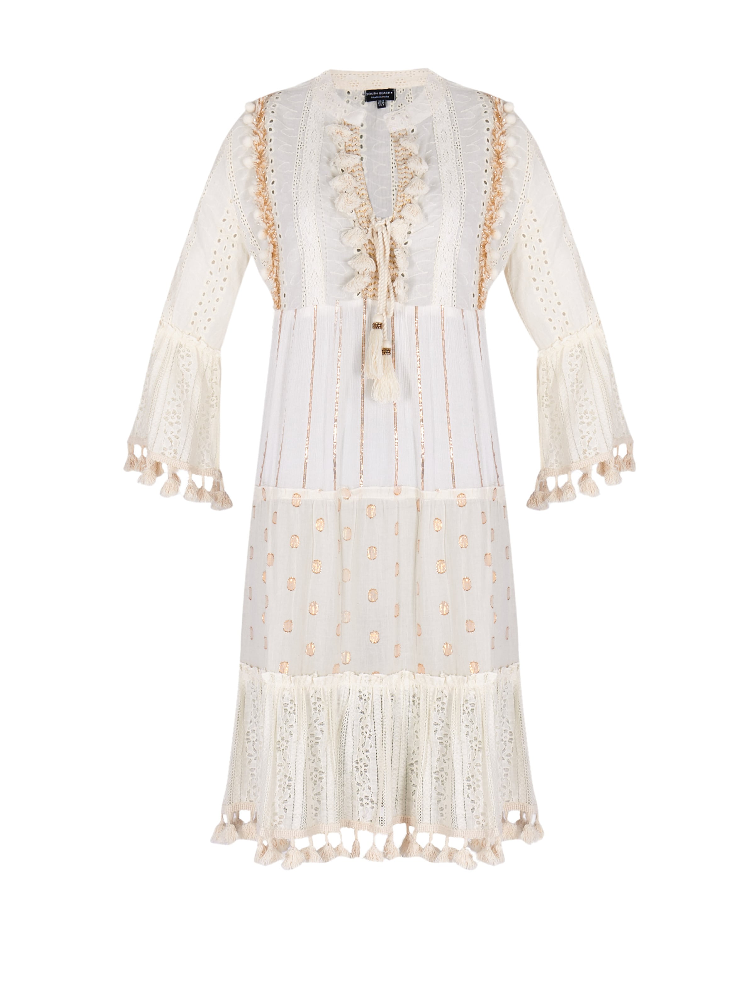 South Beach Kesämekko värissä kulta / villanvalkoinen, Tuotenäkymä