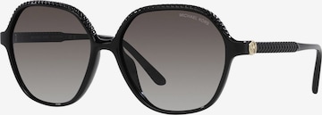 Lunettes de soleil Michael Kors en noir : devant