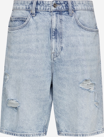 QS Loosefit Jeans in Blauw: voorkant