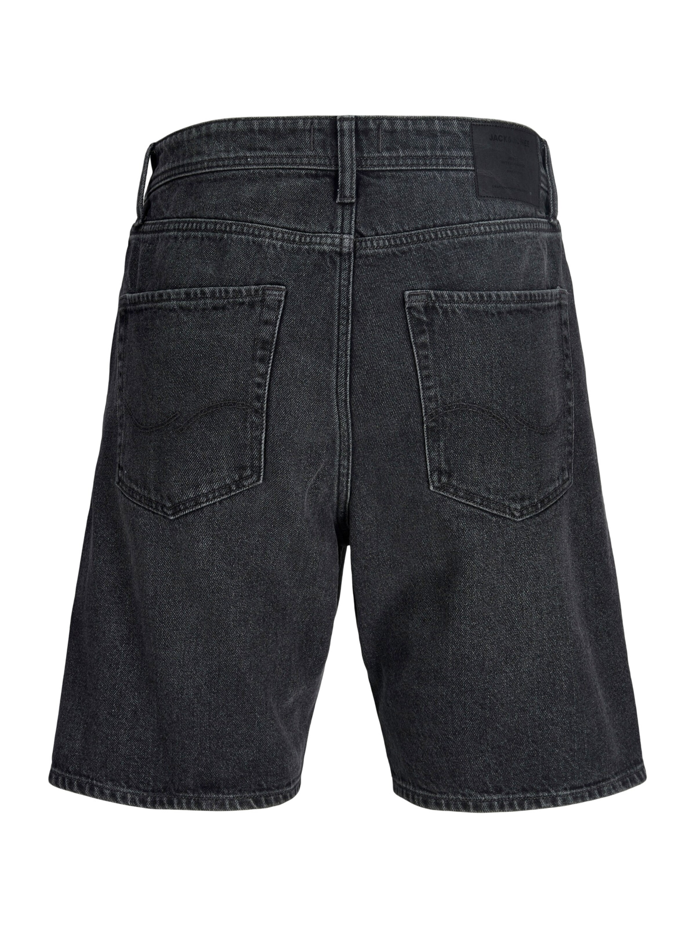 JACK & JONES - Loosefit Vaquero 'JWHTONY JJORIGINAL' en negro: atrás