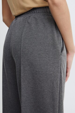 Wide Leg Pantalon 'Kate' ICHI en gris