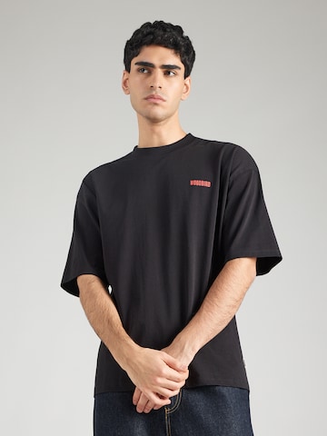 Woodbird Tričko 'Beam Sushi' - Čierna