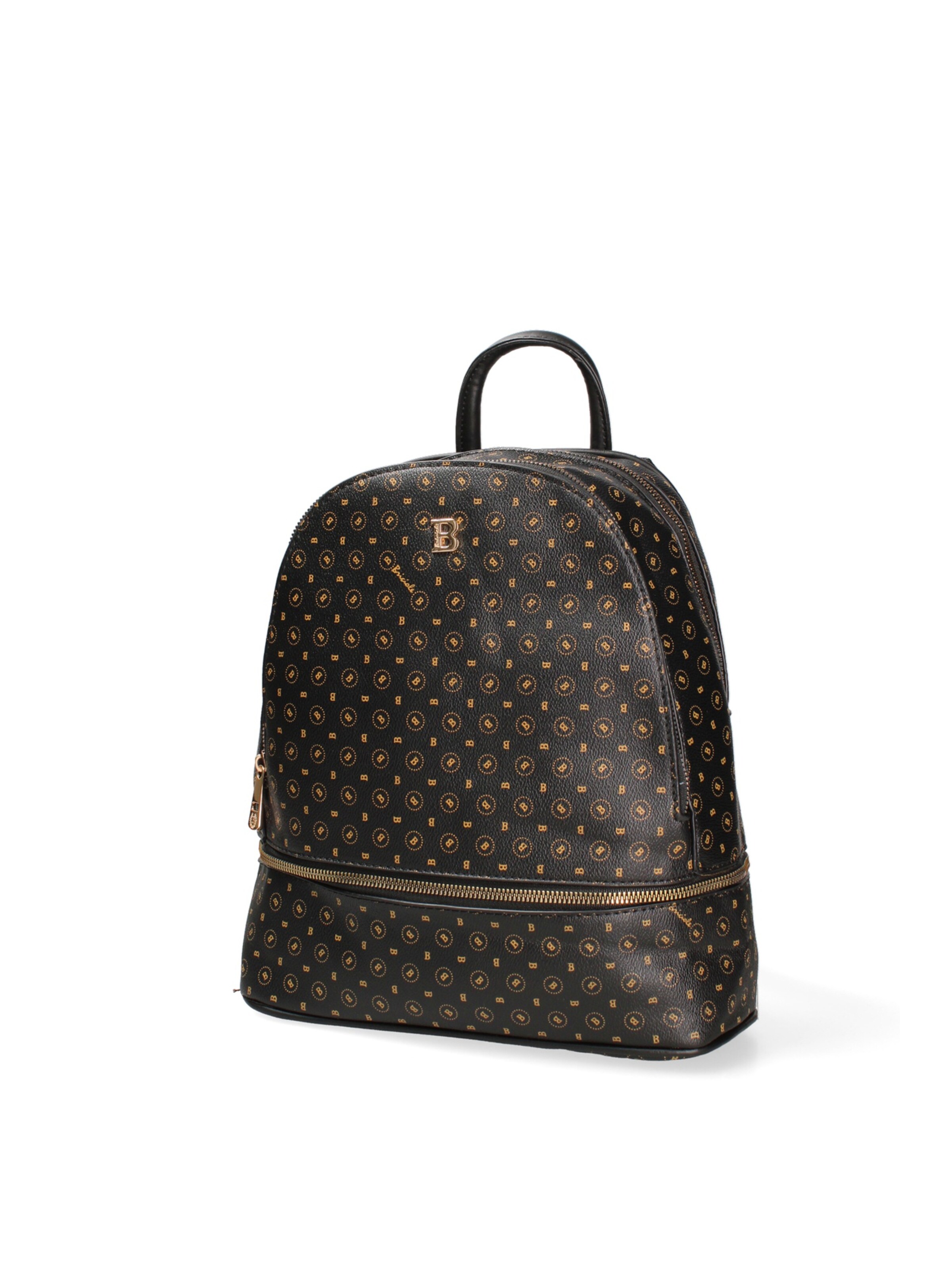 Zaino di Briciole in nero: frontale