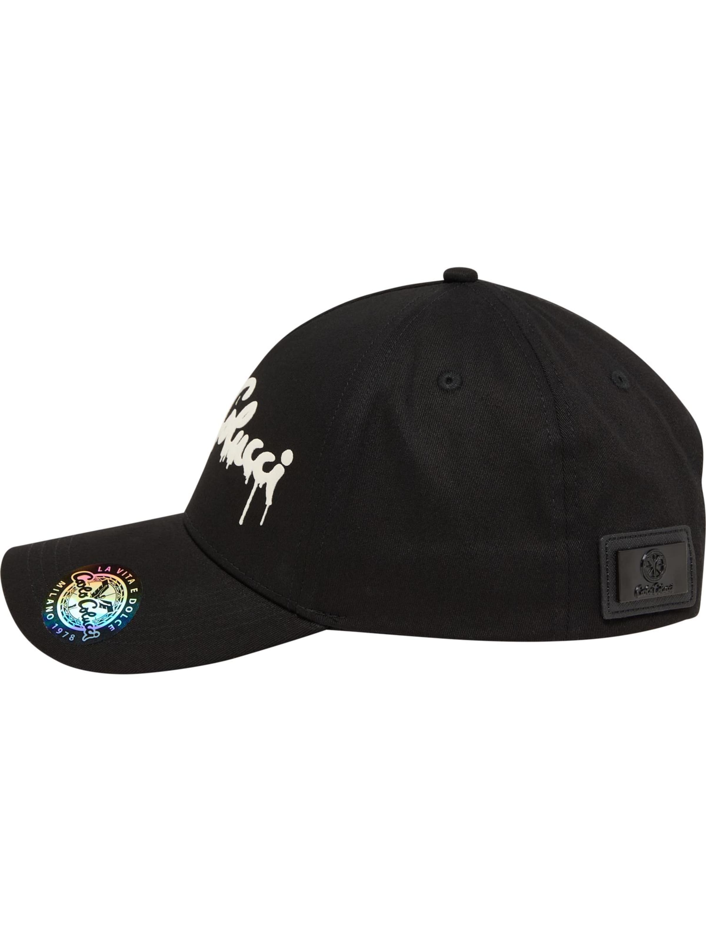 Casquette ' Depaoli ' Carlo Colucci en noir