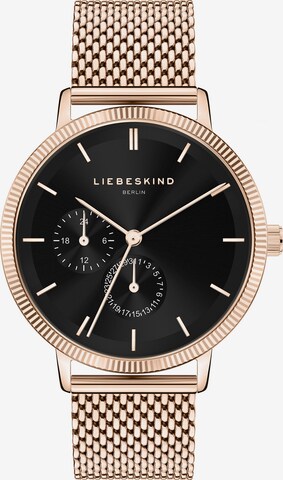 Liebeskind Berlin Analog Watch in Gold: front