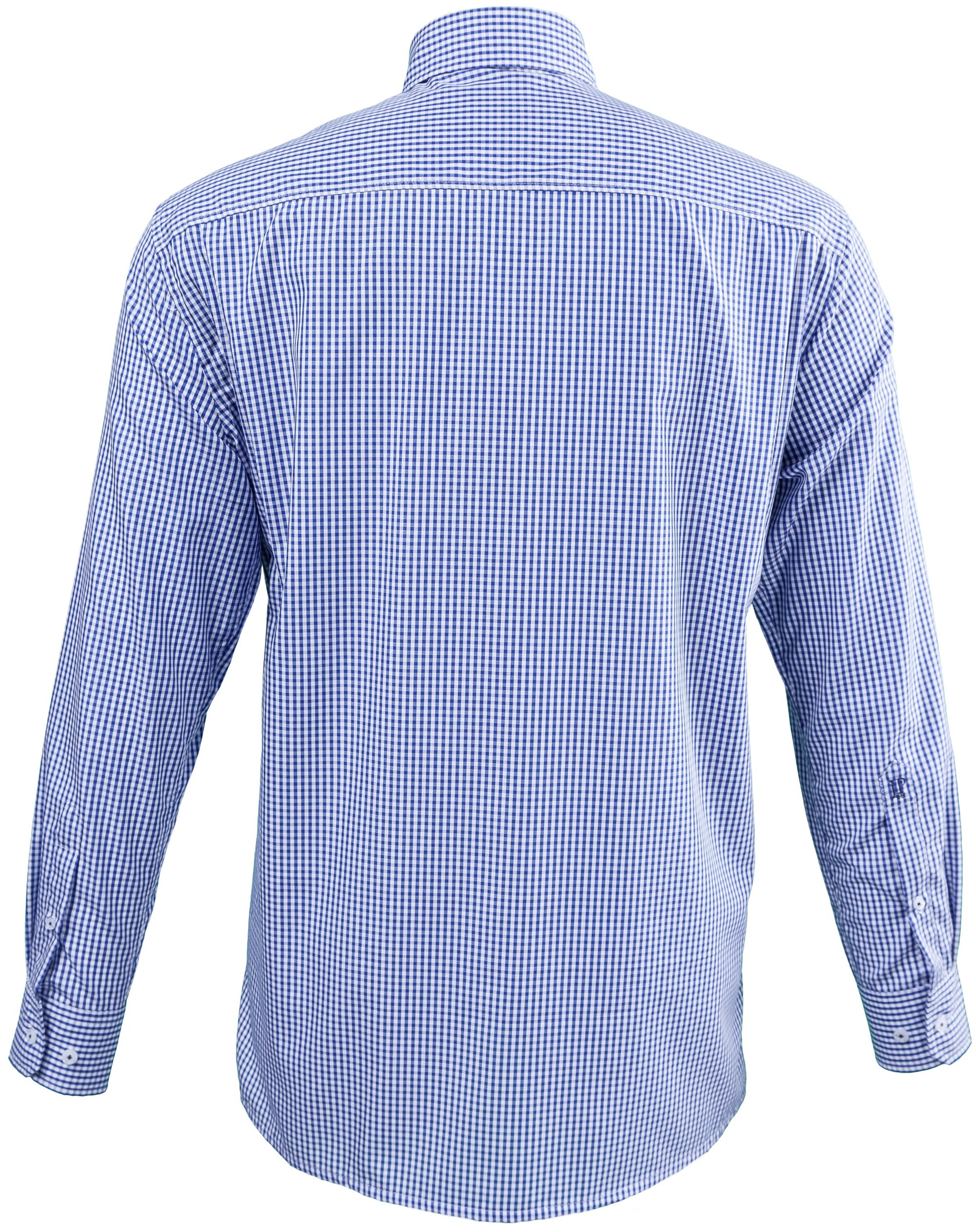 JP1880 Comfort fit Button Up Shirt in Blue