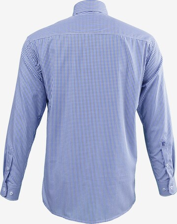 JP1880 Comfort fit Button Up Shirt in Blue