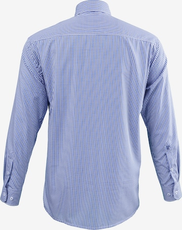 JP1880 Comfort fit Button Up Shirt in Blue