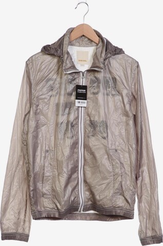 DIESEL Jacket & Coat in L in Grey: front