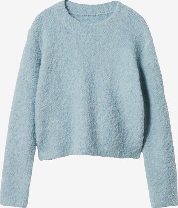 MANGO Sweater in Blue: front
