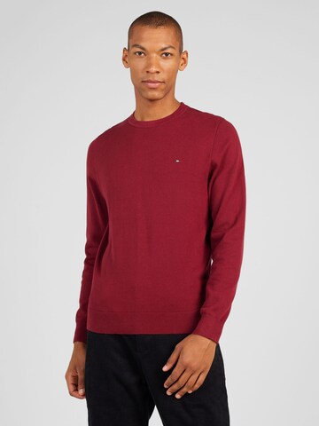 TOMMY HILFIGER Sweter w kolorze czerwony: przód