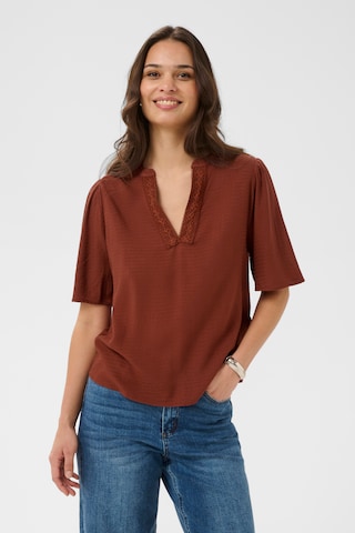 Kaffe Blouse 'KAgina' in Rood: voorkant