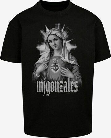 MJ Gonzales - Camiseta 'LADY OF GRACE x' en negro: frente