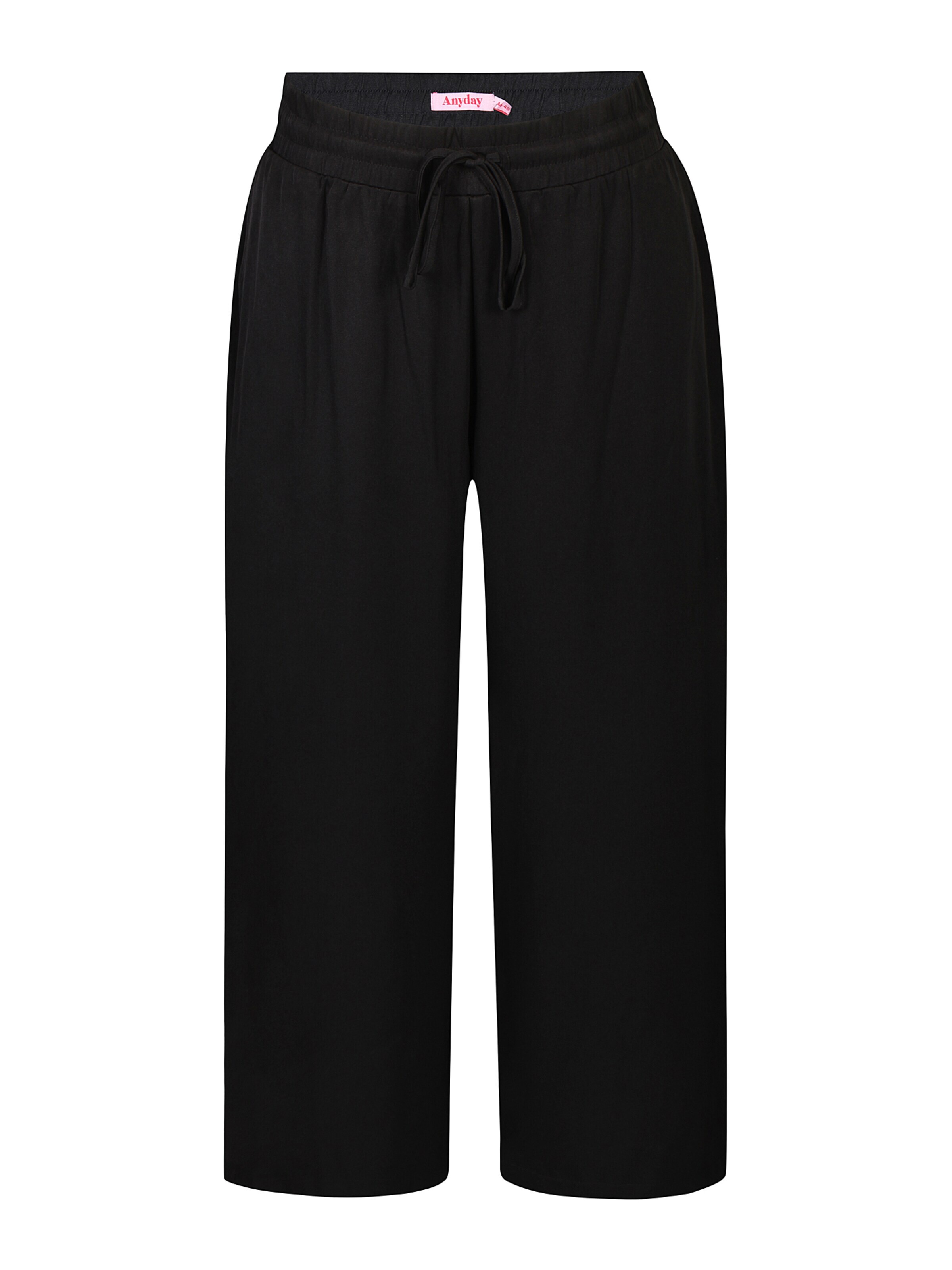 Wide leg Pantaloni 'Saturday 456' di Anyday in nero: frontale