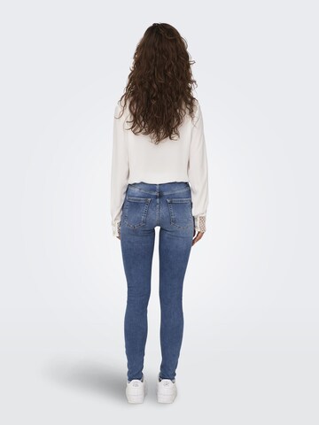 ONLY Slimfit Jeans 'Blush' in Blau