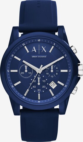 Emporio Armani Uhr in Blau: predná strana