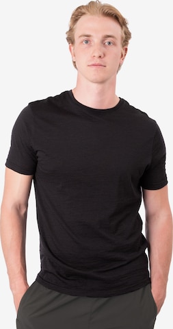 Occulto Funktionsshirt 'Montreal' in Schwarz: Vorderseite