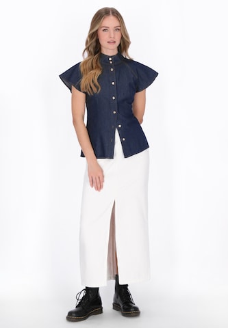 Chemisier DreiMaster Vintage en bleu