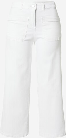 Vanessa Bruno Boot cut Pants 'Helias' in White: front