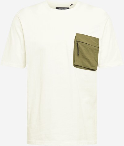 Tricou SHINE ORIGINAL pe kaki / offwhite, Vizualizare produs