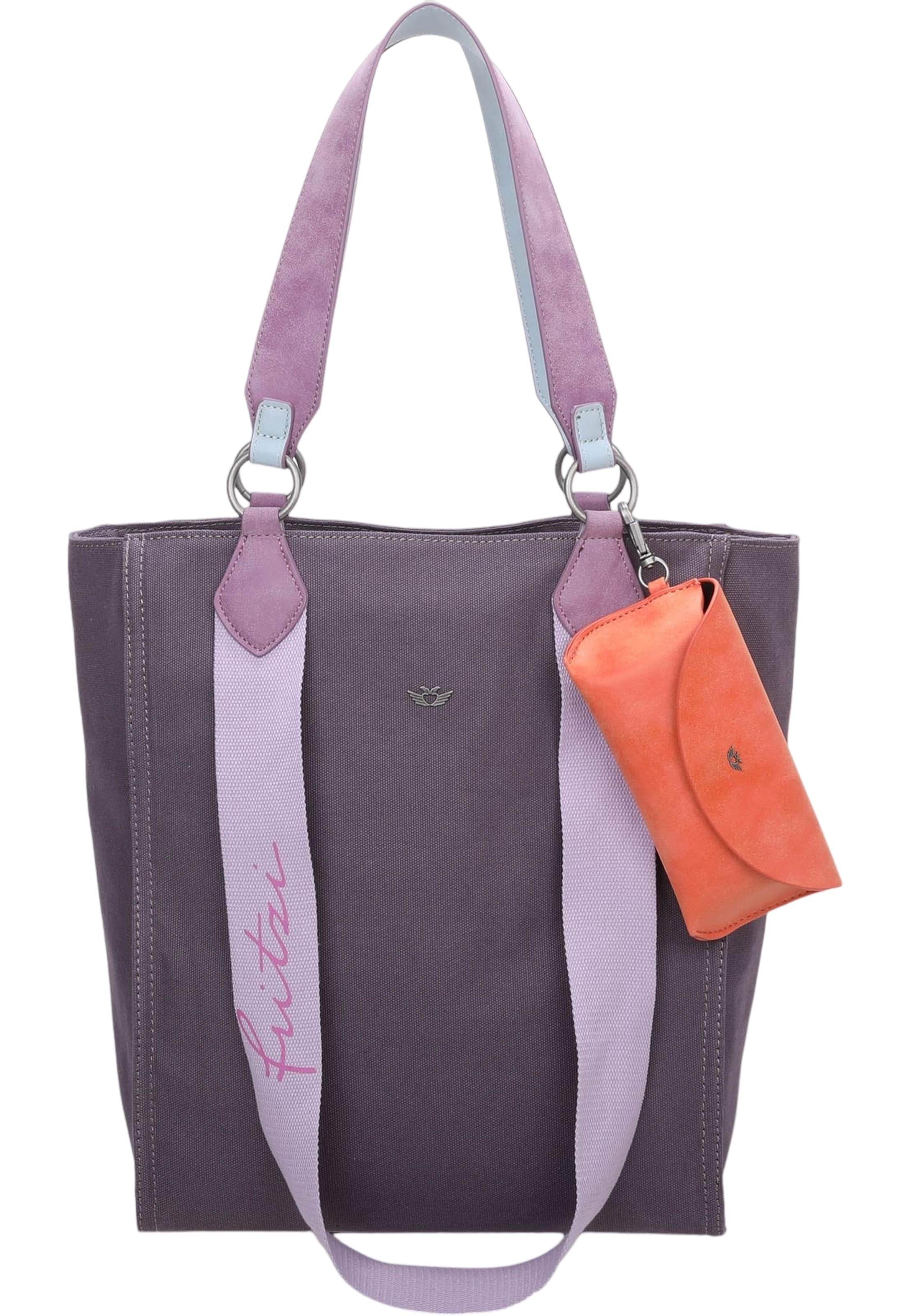 Fritzi aus Preußen Schultertasche 'Izzy02' in Lila: Vorderseite