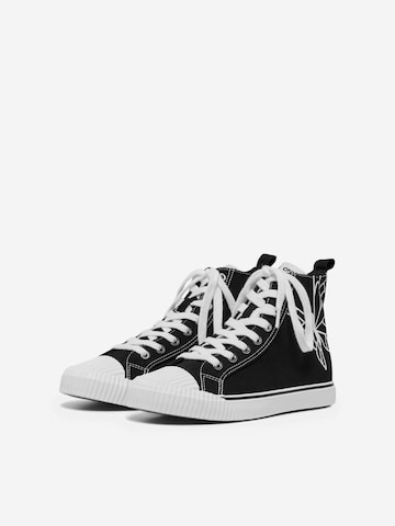 ONLY High-Top Sneakers in Black
